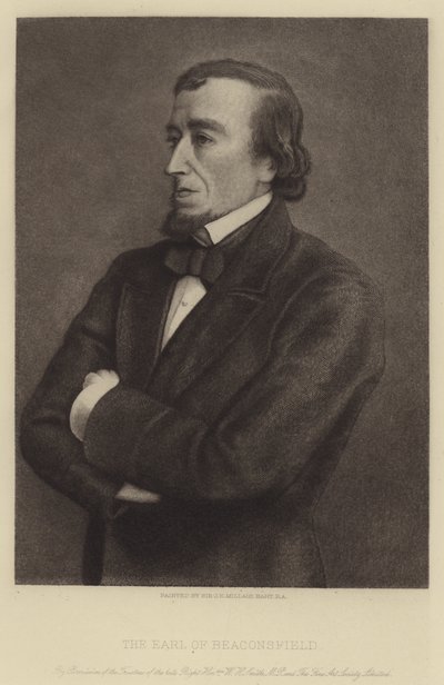 Der Earl of Beaconsfield von English School